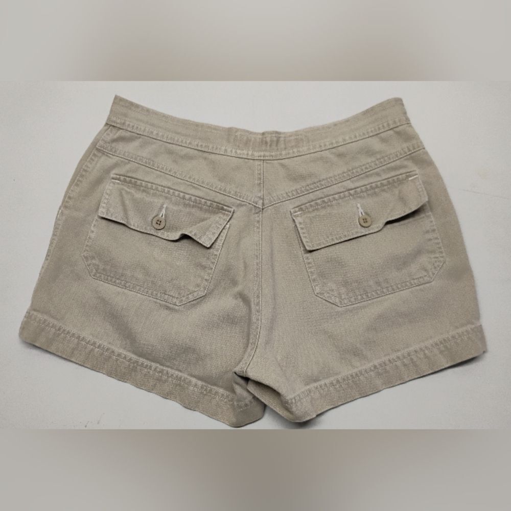 Vtg. American Eagle Outfitters Khakis Shorts Cargo Women Sz 6 Button Fly